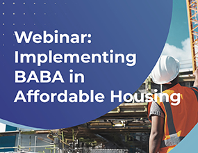 Implementing BABA in Affordable Housing