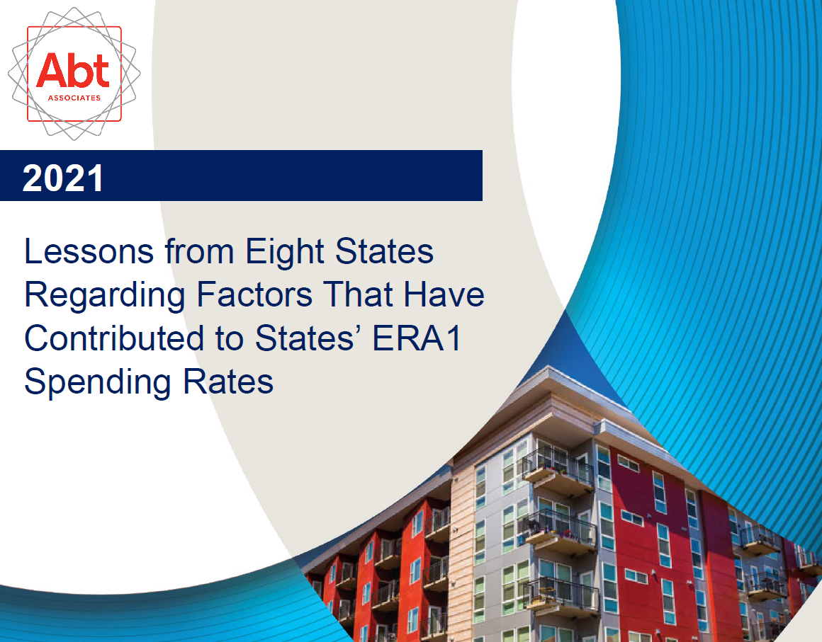 Lessons from Eight States Regarding Factors That Have Contributed to States’ ERA1 Spending Rates