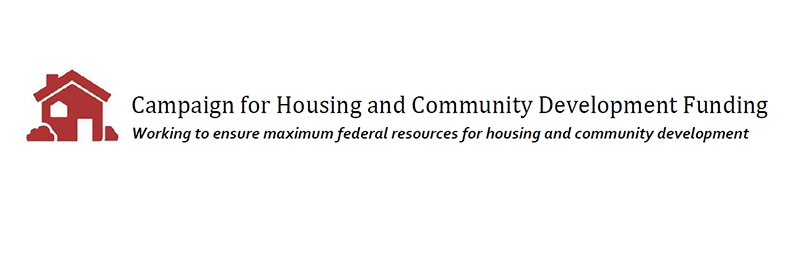 Sign-On Letter: Campaign for Housing and Community Development Funding, FY 2021 Appropriations