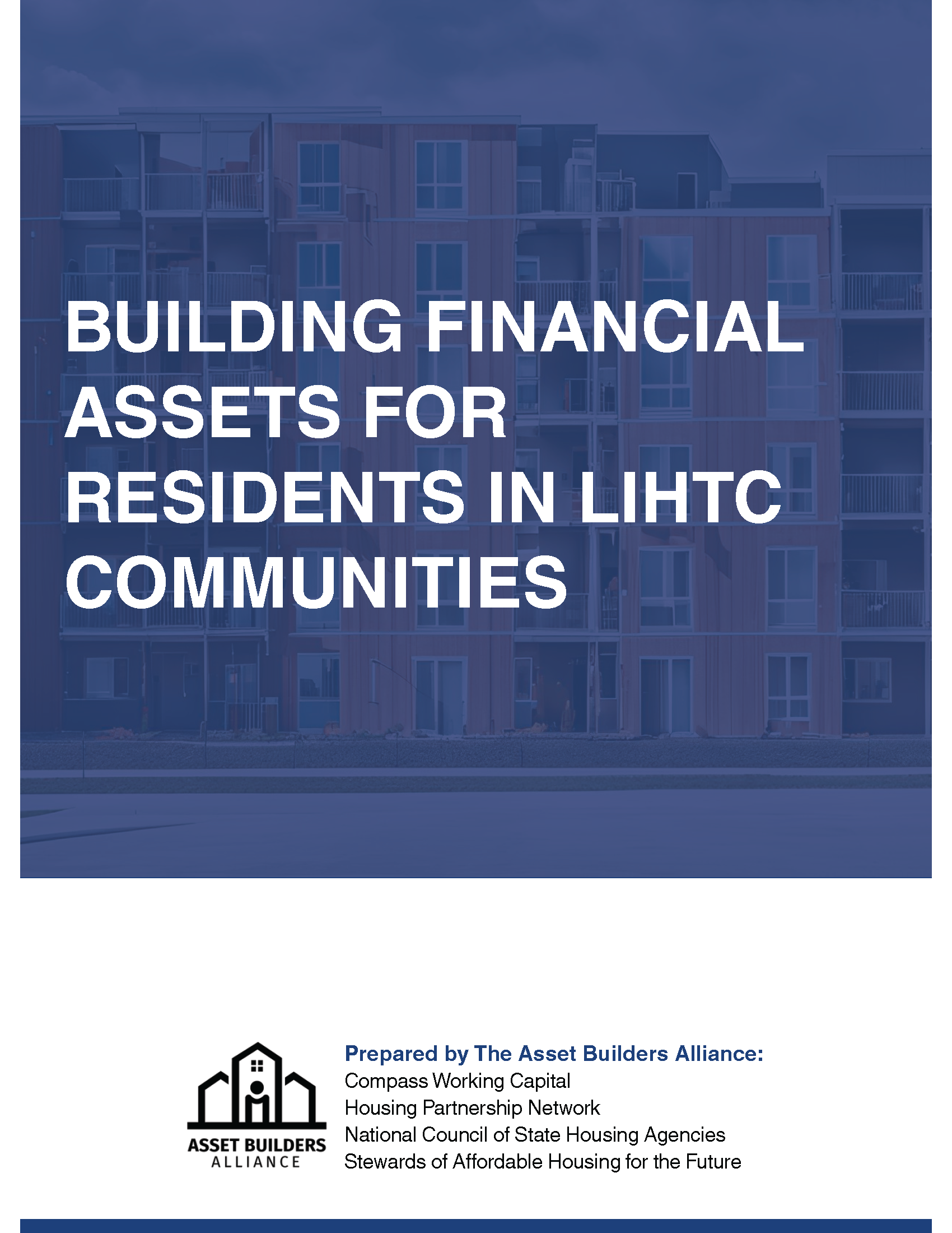 White Paper: Building Financial Assets for Residents in LIHTC Communities
