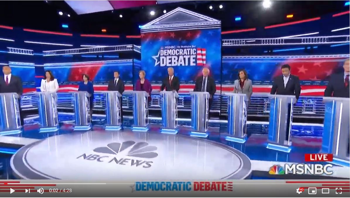 2020 Democratic Presidential Candidates Address Affordable Housing During Primary Debate