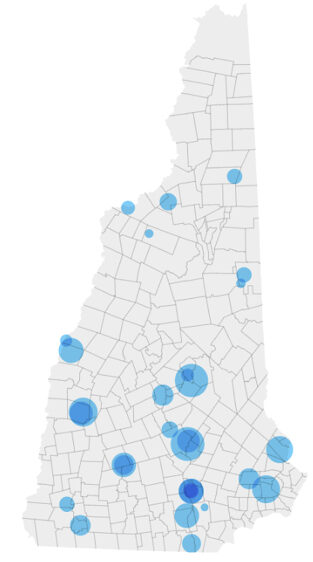 FRF - New Hampshire Grant Map