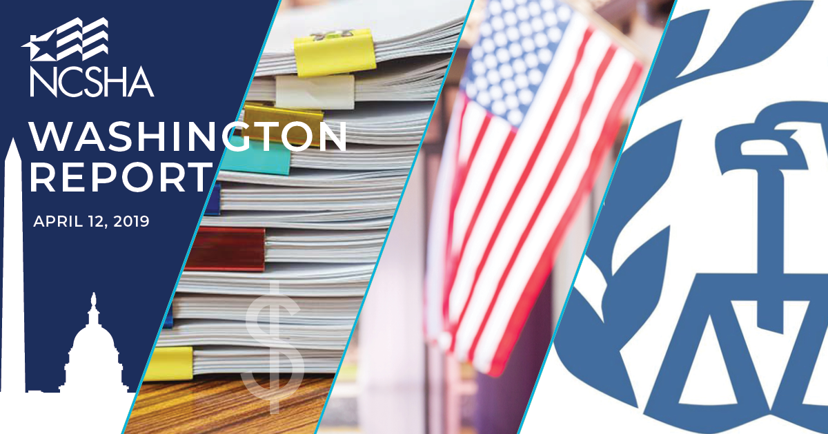 NCSHA Washington Report | April 12, 2019