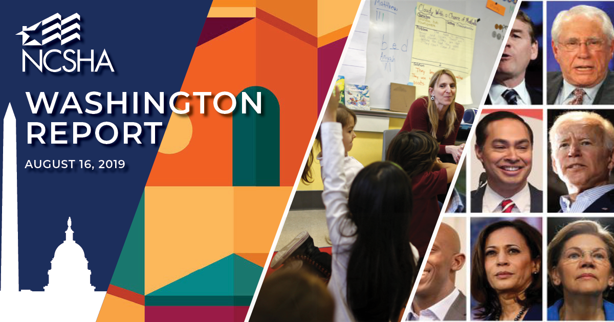 NCSHA Washington Report | August 16, 2019