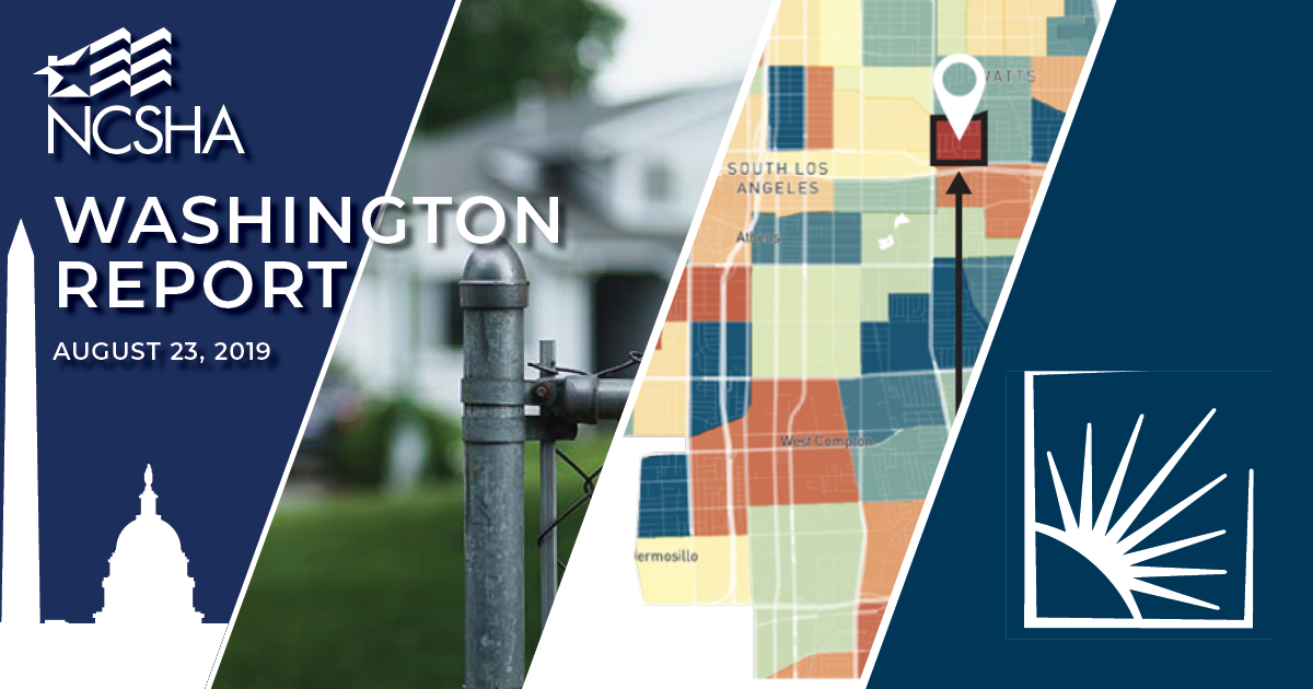 NCSHA Washington Report | August 23, 2019