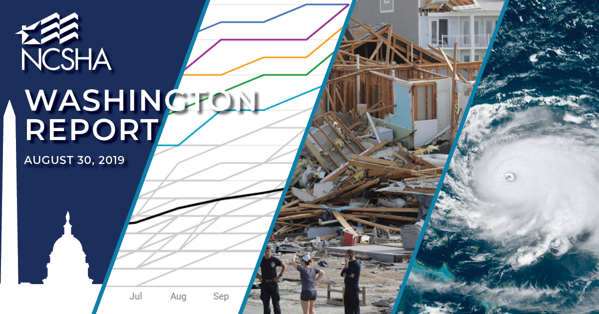NCSHA Washington Report | August 30, 2019