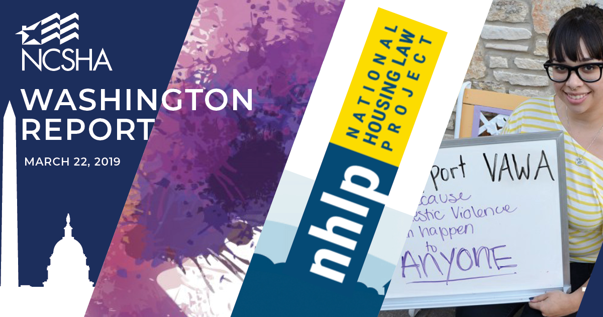 NCSHA Washington Report | March 22, 2019