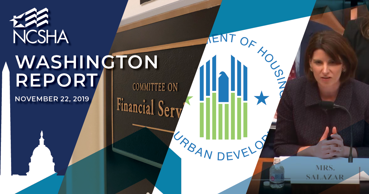 NCSHA Washington Report | November 22, 2019