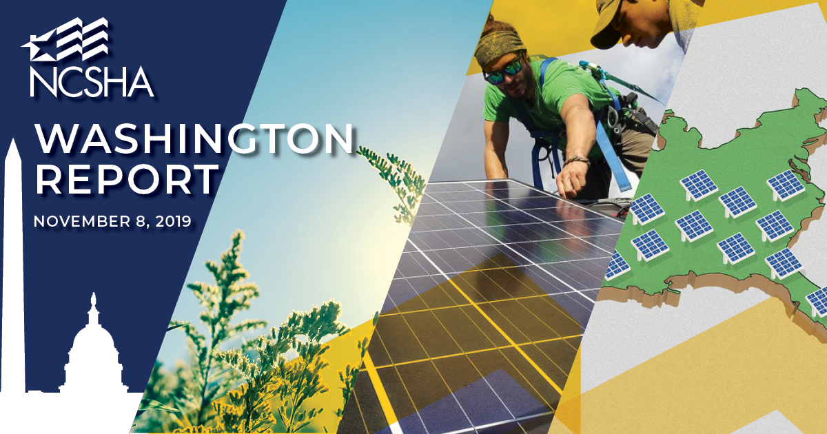NCSHA Washington Report | November 8, 2019