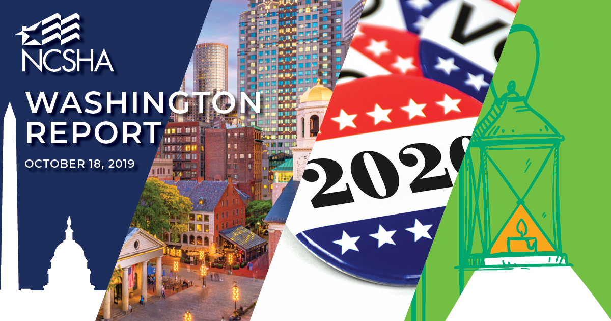 NCSHA Washington Report | October 18, 2019