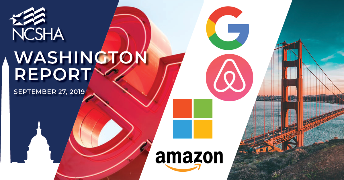 NCSHA Washington Report | September 27, 2019