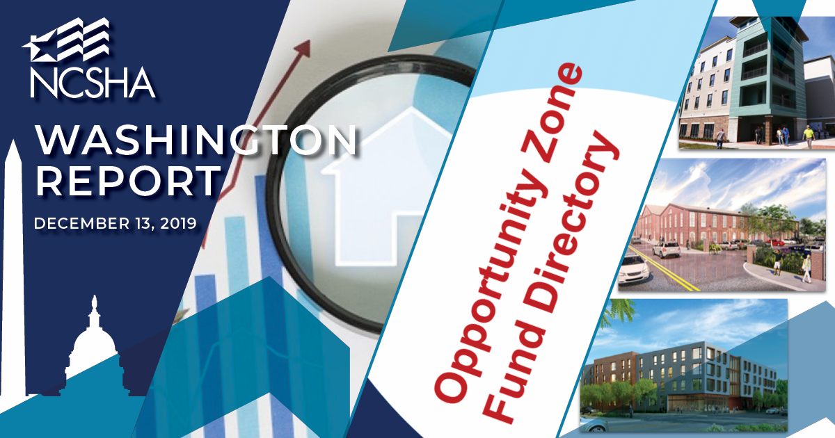 NCSHA Washington Report | December 13, 2019
