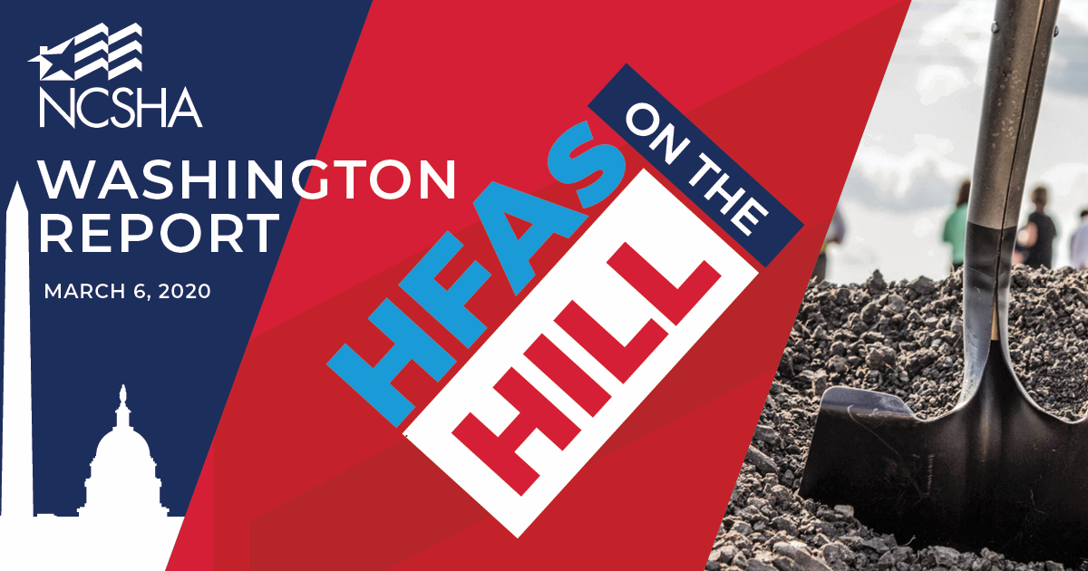 NCSHA Washington Report | March 6, 2020