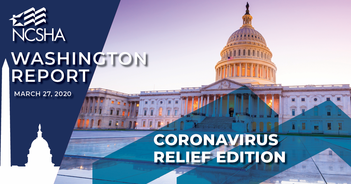 NCSHA Washington Report | March 27, 2020