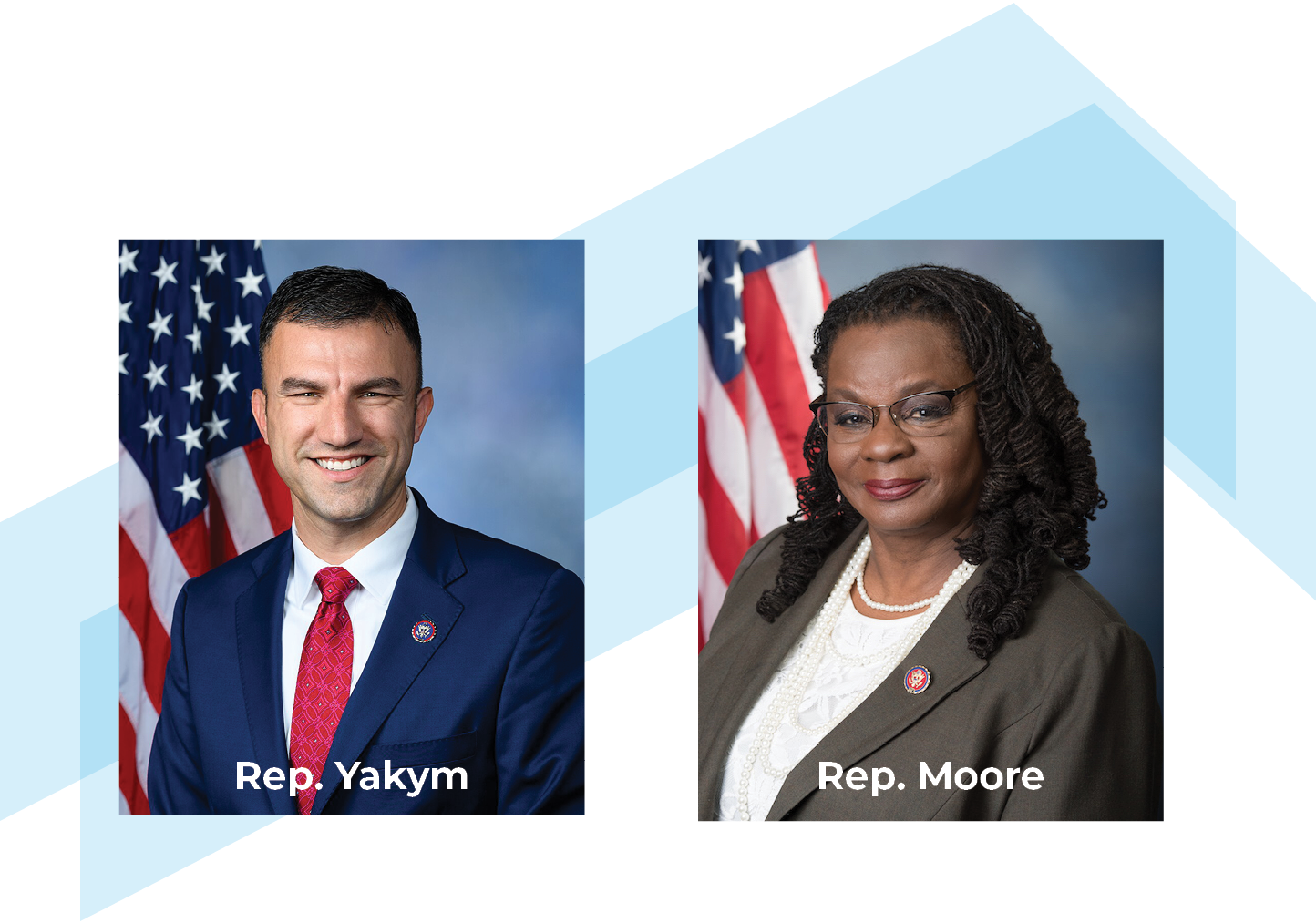 Rep Yakym and Rep Moore