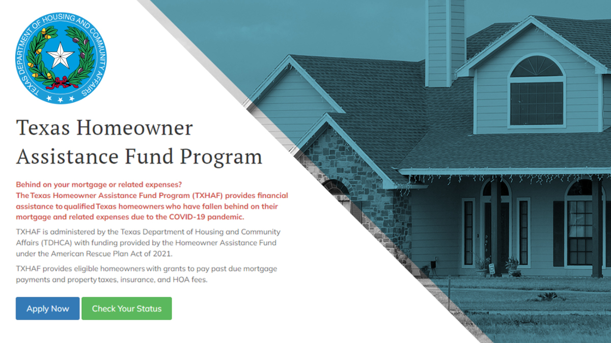 Featured HAF Program: Texas Homeowner Assistance Fund Program