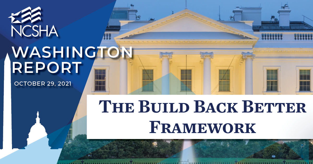 NCSHA Washington Report | October 29, 2021