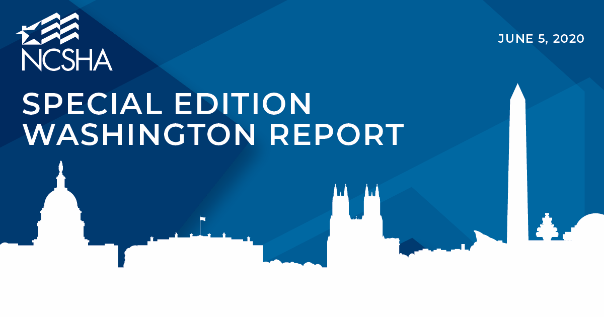 NCSHA Washington Report | June 5, 2020