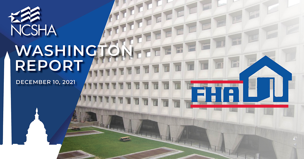 NCSHA Washington Report | December 10, 2021