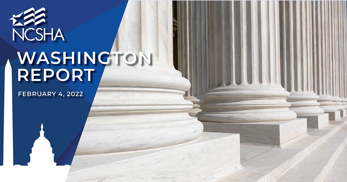 NCSHA Washington Report | February 4, 2022