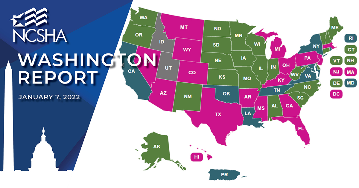 NCSHA Washington Report | January 7, 2022
