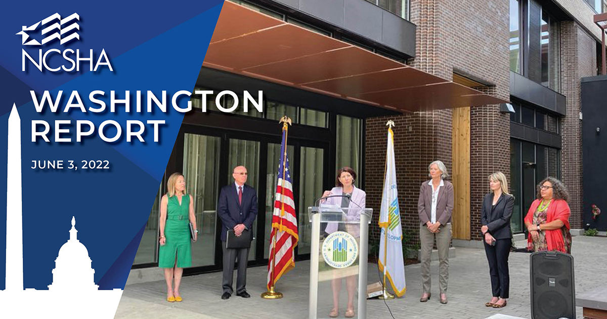 NCSHA Washington Report | June 3, 2022