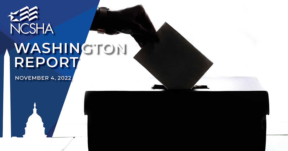 NCSHA Washington Report | November 4, 2022