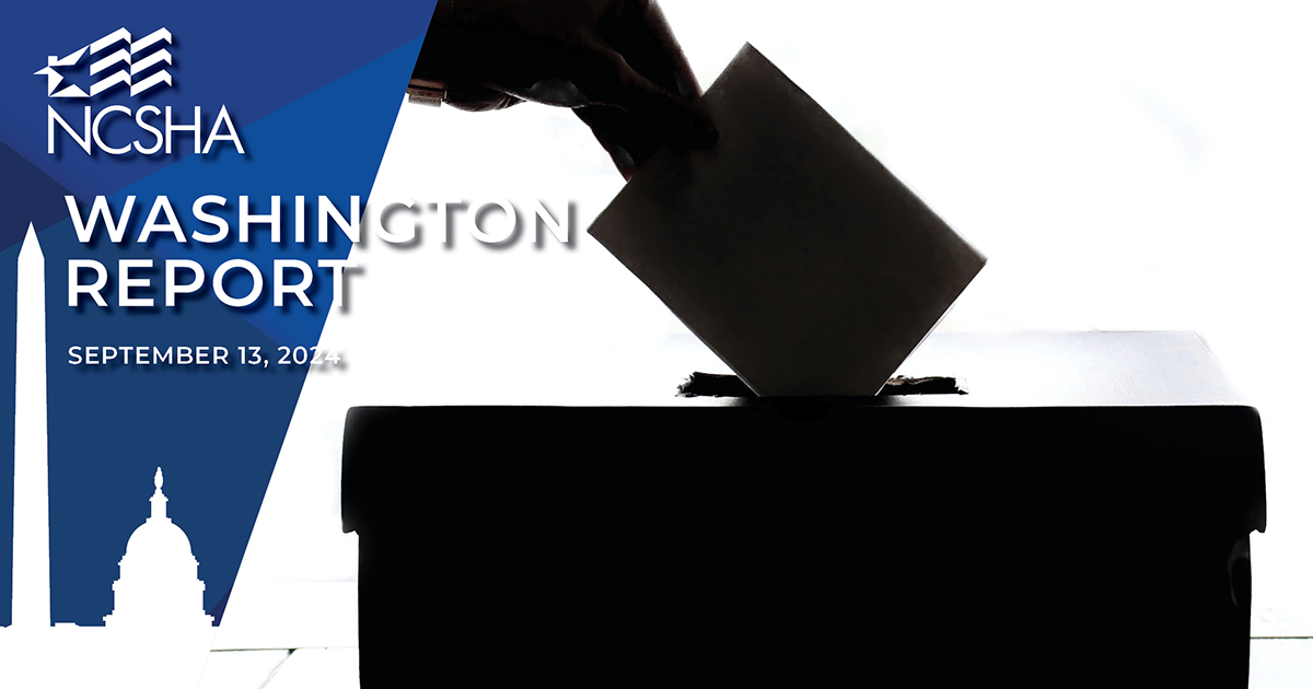NCSHA Washington Report | September 13, 2024